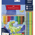 Faber-Castell Farveblyanter - 24 stk. - Grip Dino