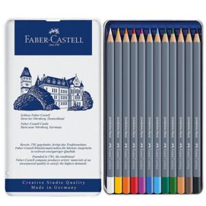 Faber-Castell Farveblyanter - Goldfaber Akvarel - 12 stk - Multi