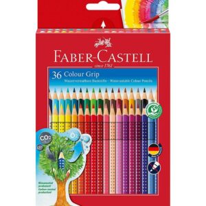 Faber-Castell Farveblyanter - Grip - Akvarel - 36 stk - Multifar