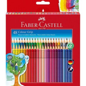 Faber-Castell Farveblyanter - Grip - Akvarel - 48 stk - Multi