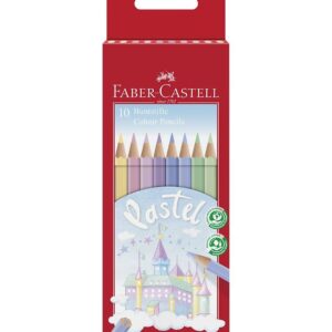 Faber-Castell Farveblyanter - Slot - 10 stk - Pastel