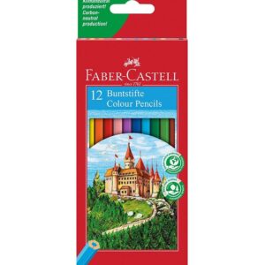 Faber-Castell Farveblyanter - Slot - 12 stk - Multifarvet