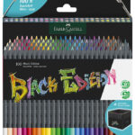 Faber-Castell Farveblyanter - Trekantet - Black Edition - 100 St