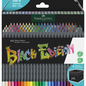 Faber-Castell Farveblyanter - Trekantet - Black Edition - 100 St