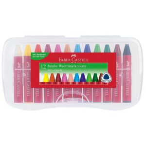 Faber-Castell Farvekridt - 12 stk - Jumbo - Multi