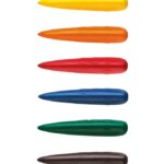 Faber-Castell Farvekridt - 6 stk - Multi