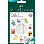 Faber-Castell Hæftemasse - Tack It - 90 stk. - Hvid