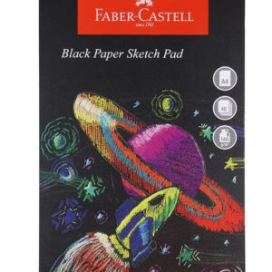 Faber-Castell Skitsebog - 40 Ark - Sort A4