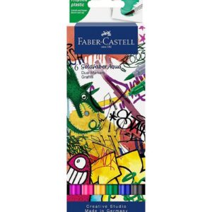Faber-Castell Tuscher - 6 stk. - Graffiti