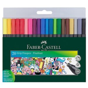 Faber-Castell Tuscher - Fineliner - 20 stk - Multi