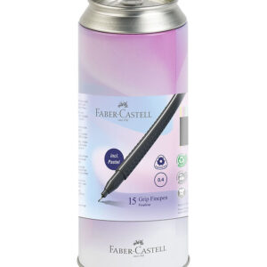 Faber-Castell Tuscher - Grip Finepen - 15 stk. - Multi/Pastel