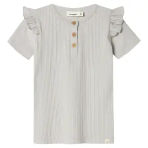 Fleura ss t-shirt - VAPOR BLUE - 122/128