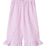 Fliink Bukser - Musselin - Ciao - Cloud Dancer m. Striber