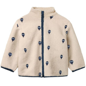 Fliink Fleecejakke - Teddy Balloon - Sandshell