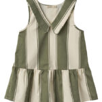Fliink Kjole - Karl Johan - Sandshell Vertiver Stripe