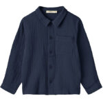 Fliink Skjorte - Musselin - Elmo - Insinia Blue