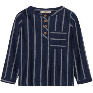 Fliink Skjorte - Vira - Insignia Blue/Sandshell