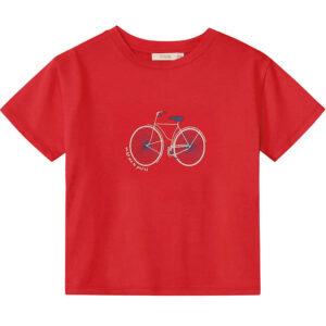 Fliink T-shirt - Sommer Bike - Pompeian Red