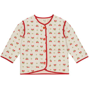 Flöss Jakke - Sofia - Soft White Berry