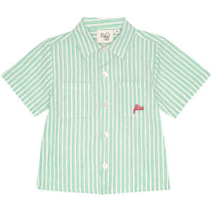 Flöss Skjorte - James - Green/Cloud