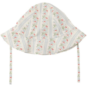 Flöss Solhat - Abigail - Soft White/Bright Blue