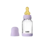 Glass boheme baby bottle latex 120 ml violet sky