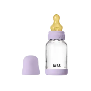 Glass boheme baby bottle latex 120 ml violet sky