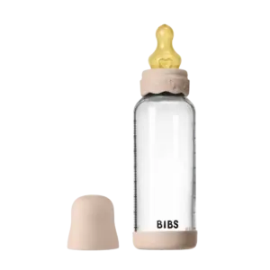 Glass boheme baby bottle latex 240 ml blush