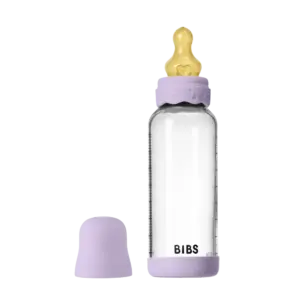 Glass boheme baby bottle latex 240 ml violet sky