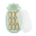 Haakaa Pineapple Silikone frysebakke - Pea Green