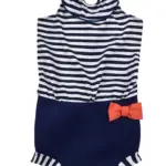 Happy nappy costume - Navy stripe - 12-24 MDR.