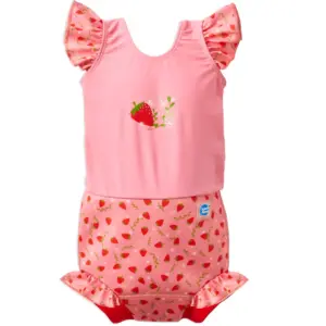 Happy nappy costume - Strawberry field - 6-12 MDR.