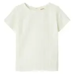 Jazelle kortærmet løs skjorte - COCO MILK - 116