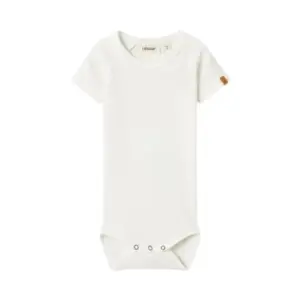 Lalo tab kortærmet slim body - COCO MILK - 56