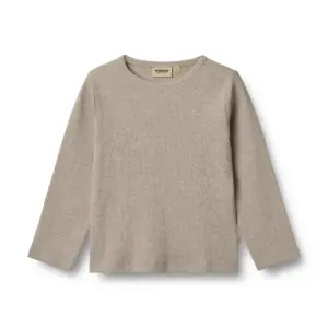 Langærmet Rib T-Shirt Milo - 72 - 98