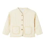 Larose ls quilt jakke - COCONUTMIL - 122/128