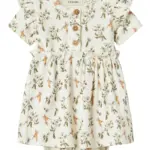 Lavo eki kortærmet body kjole - COCO MILK - 74