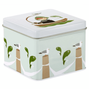 Lille tin boks - kyst grøn