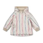 MATWIAMI fleeceforet printet forårsjakke - 0157 - 80