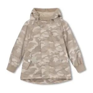 MATWIAMI fleeceforet printet forårsjakke - 0158 - 92