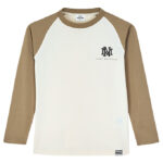 Mads Nørgaard Bluse - Thorlino - Almond Milk/Lead Gray