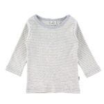 Mads Nørgaard Bluse - Tobinino - Off White/Gråmeleret