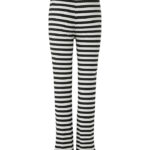Mads Nørgaard Leggings - Lala - Black/Vanilla Ice