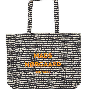 Mads Nørgaard Shopper - Recycled Boutique Athene - Scribble Blac