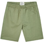 Mads Nørgaard Shorts - Light Terry Seano - Oil Green
