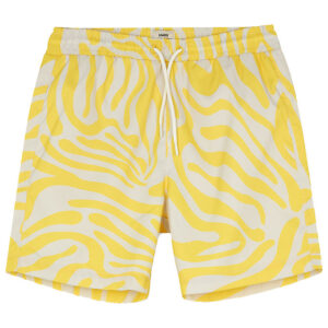 Mads Nørgaard Shorts - Sea Print Sandrino - Lemon Zest/Birch AOP