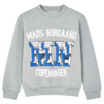 Mads Nørgaard Sweatshirt - Sonar - Light Grey Melange
