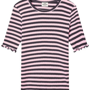 Mads Nørgaard T-shirt - Rib - Tuviana - Parisian Night/Parfait P