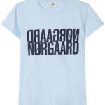 Mads Nørgaard T-shirt - Tuvina - Cashmere Blue