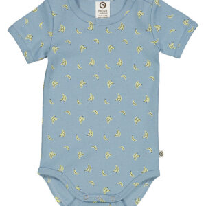 Müsli Body k/æ - Rib - Banana - Ocean/Corn/Night blue
